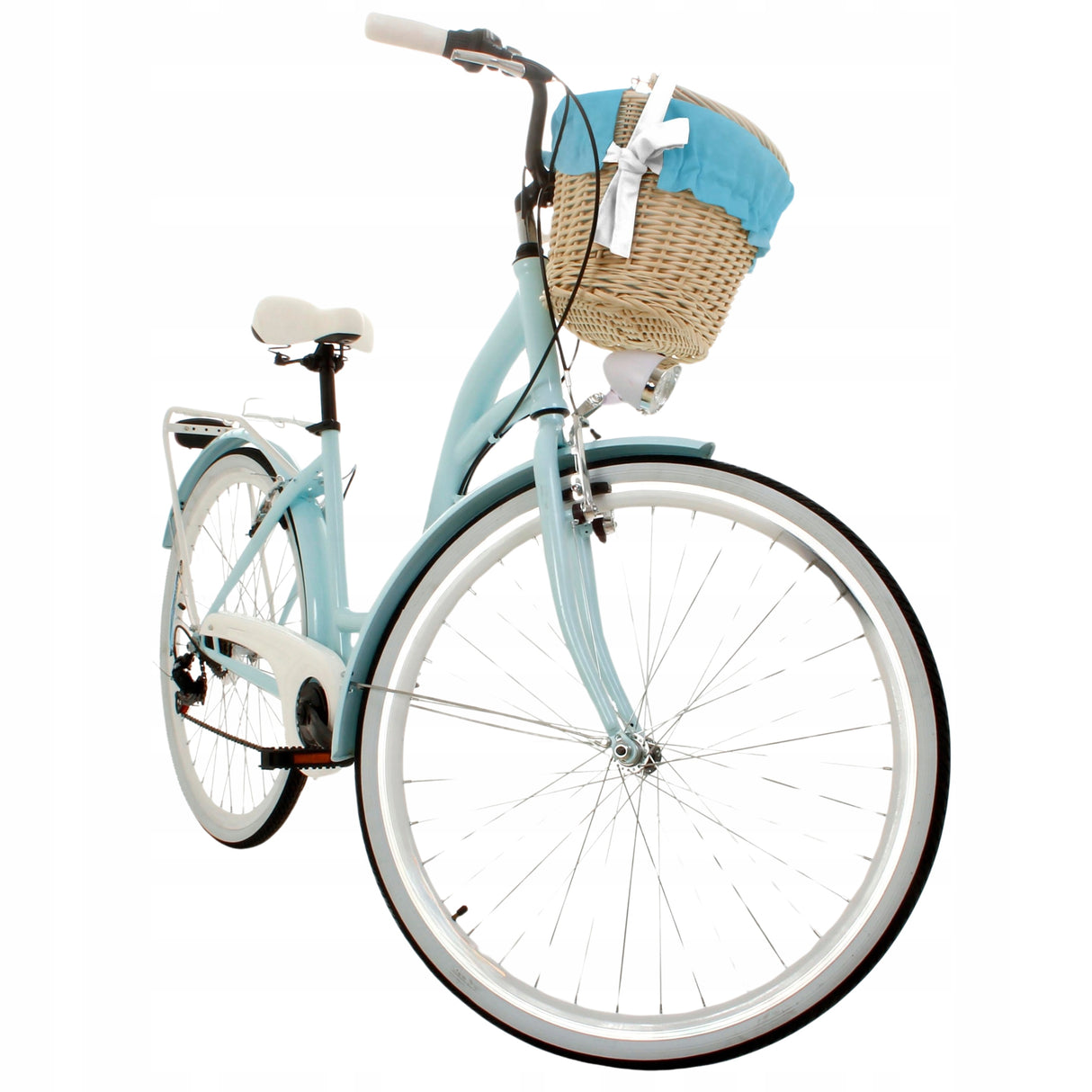 Rower Miejski Damski Lekki Damka SHIMANO 7 WARIANTY Koło 28" Cali