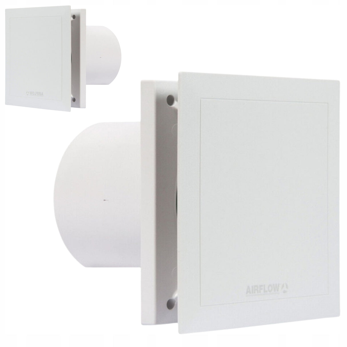 Wentylator Łazienkowy Airflow Quietair Qt100 Łazienkowy Timer 25dB 80mm