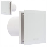 Wentylator Łazienkowy Airflow Quietair Qt100 Łazienkowy Timer 25dB 80mm