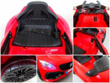 Sportowe Auto na Akumulator Cabrio Z6 2 Silniki Zdalnie Sterowany Czerwony