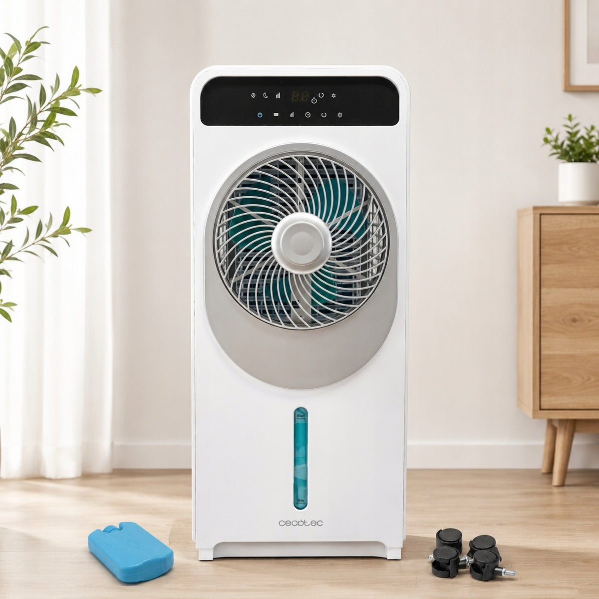 Klimatyzator Przenośny Mobilny Cecotec EnergySilence 5000 Cool Wave Biały