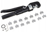 Zaciskarka Praska Hydrauliczna Plus Wymienne Matryce 7 Szt. MOCNA 4-70 MM