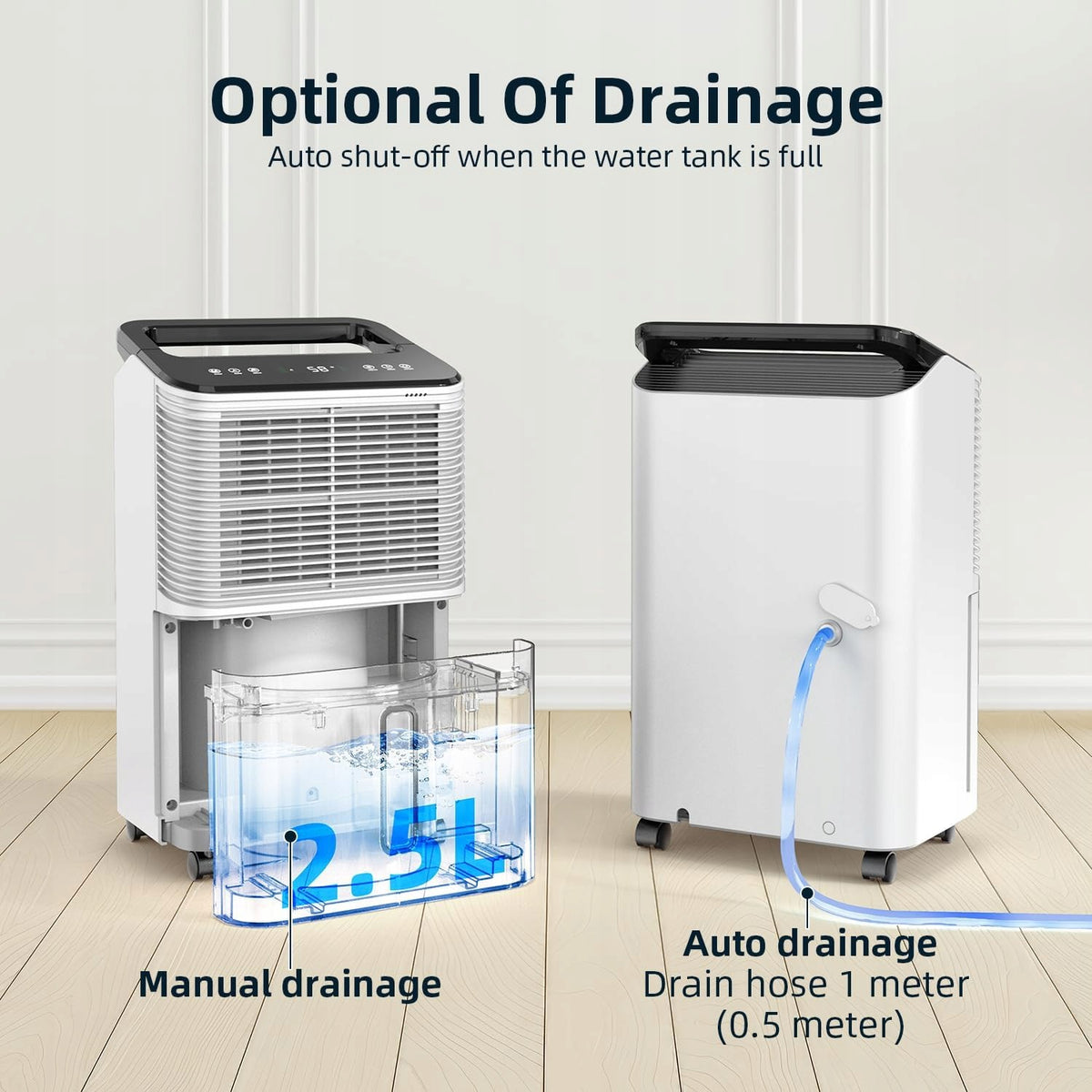 Osuszacz Powietrza CONOPU DH-CS10 270 W Biały Cichy Mocny Wydajność 16l/24h