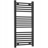 Grzejnik Łazienkowy Wodny Elektryczny Nowoczesny 520W CZARNY 1000x450mm