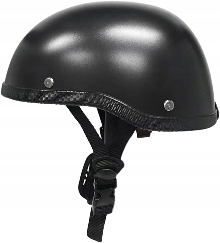 Kask Motocyklowy Rowerowy Skuterowy Matowy Półkask Do Obwodu Głowy 54-60 cm