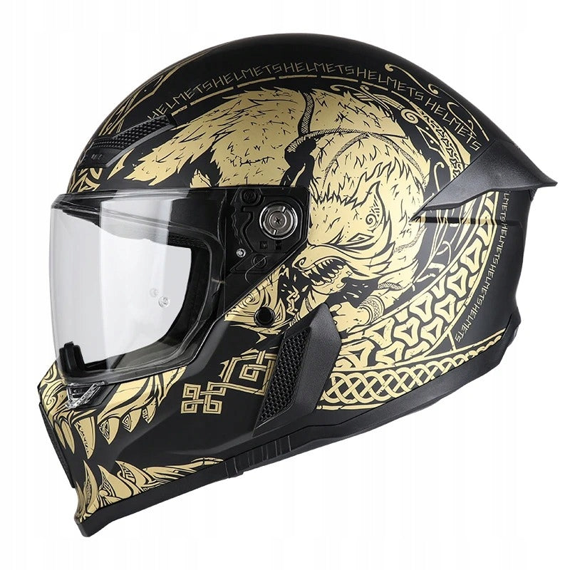 Kask Motocyklowy Integralny Homologacja Otwory Wentylacyjne Rozmiar XXL