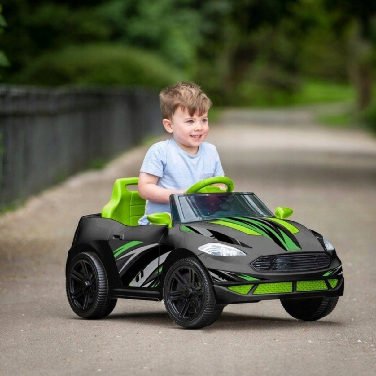 Autko na Akumulator Kabriolet dla Dzieci Samochód Cabrio Światła Dźwięk