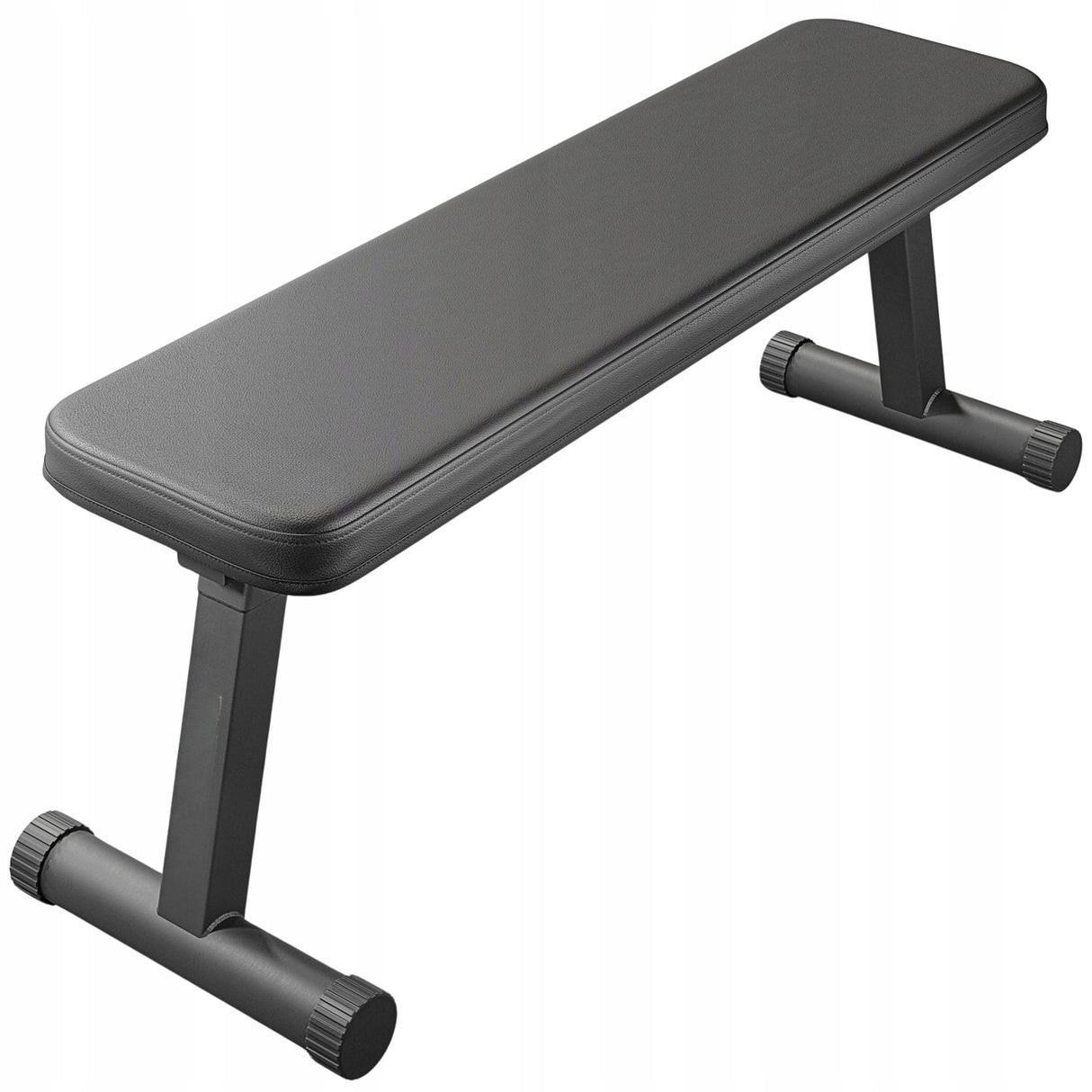 Ławka Treningowa do Ćwiczeń Prosta Składana Ławeczka Czarna 120kg Udźwig