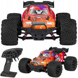 Samochód Monster Truck Zdalnie Sterowany Auto RC Resorak Czerwony 30km/h