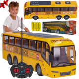 Autobus ZDALNIE STEROWANY Samochód Auto RC Światła Prezent Święta Dziecko