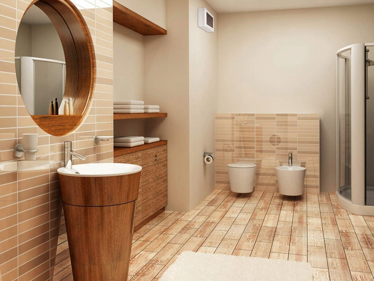 Wentylator Łazienkowy Ścienny AA10C 100 mm 90 m3/h 38W Biały