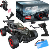 Zdalnie Sterowany Samochód Terenowy RC 4x4 Szybkie Auto LED Solidny Drift