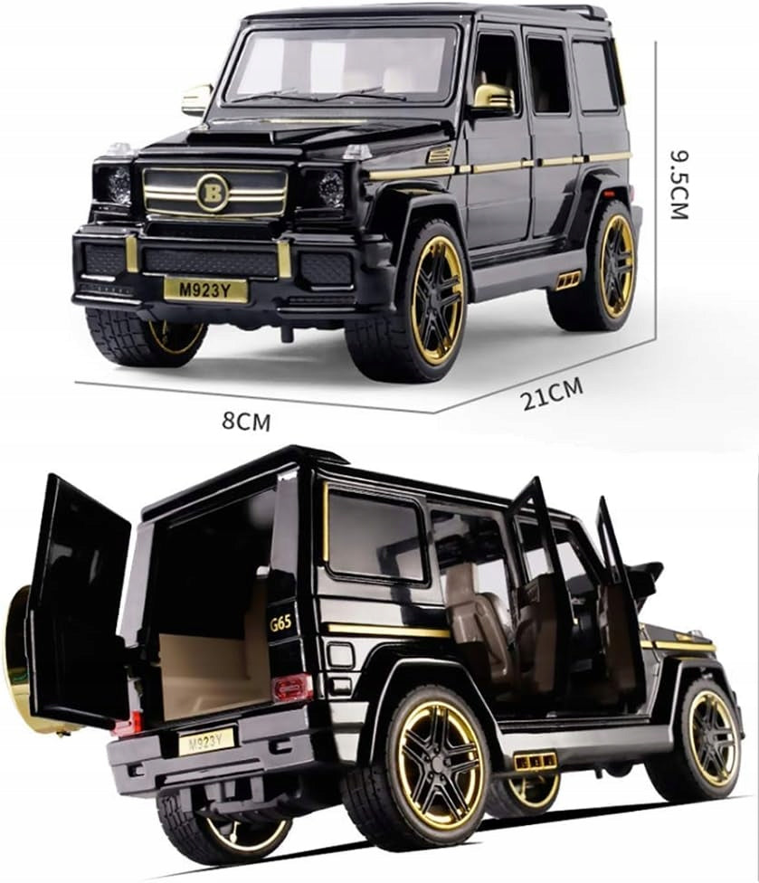 Mercedes G Klasa G651 BRABUS Metalowy Motel Samochód Autko 1:24 dla Dzieci