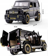 Mercedes G Klasa G651 BRABUS Metalowy Motel Samochód Autko 1:24 dla Dzieci