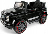Mercedes G63 Autko na Akumulator Pilot Czarny 90W 12V 7Ah Skórzany Fotel