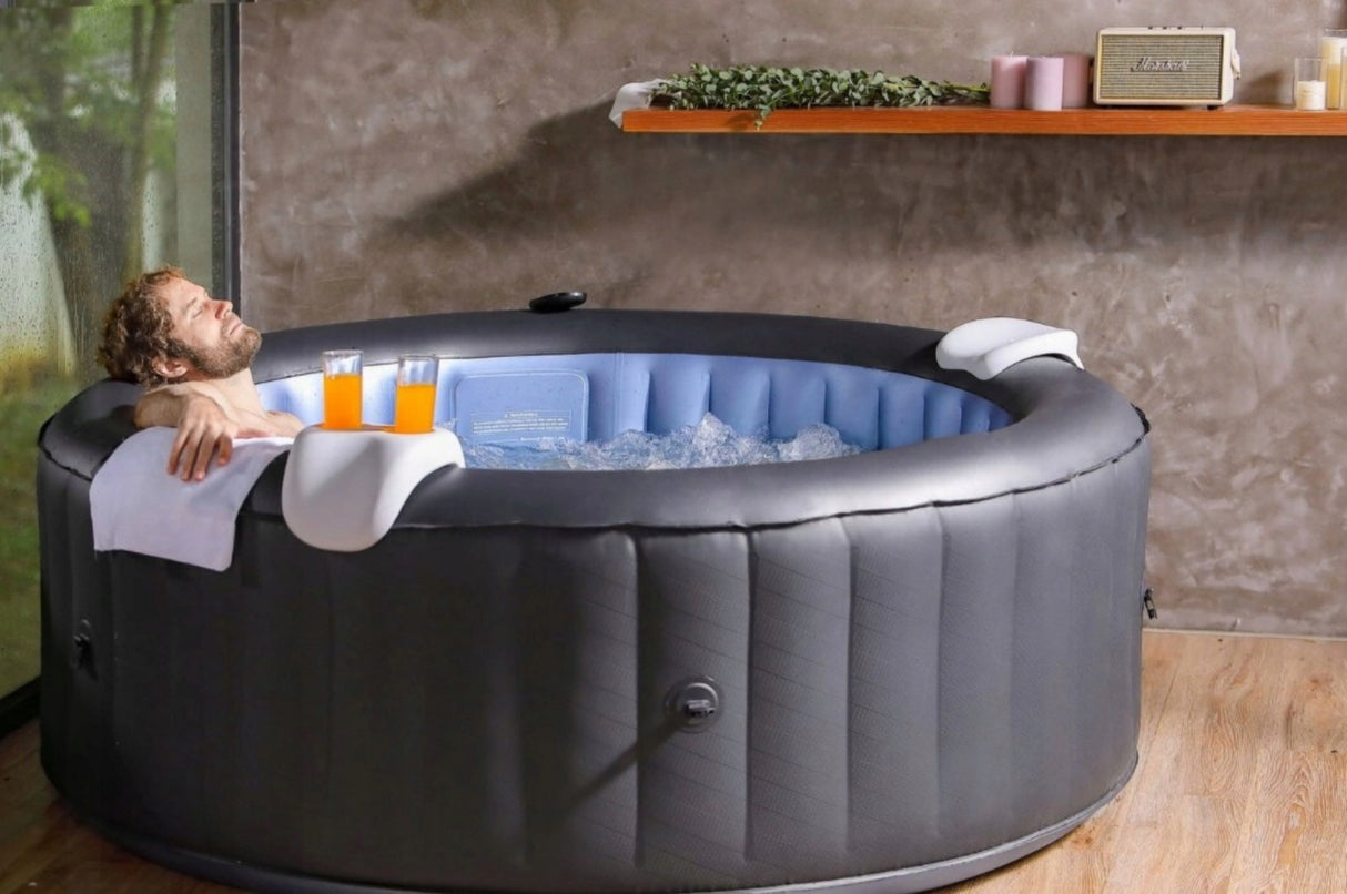 Basen z Hydromasażem Podgrzewana Woda Spa Relaks Pilot 930L Poj. 6 Osobowy