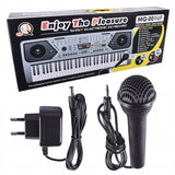 KEYBOARD Prezent Dla Dzieci Organy Pianino Klawisze + Mikrofon + RADIO!