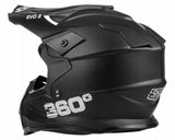 Kask Cross Enduro S Homologacja ECE Daszek Wentylacja Na Quad MTB Czarny