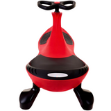 Jeździk Grawitacyjny Świecące Kółka Led Czerwony+ Gratis Stabilny Do 120 Kg
