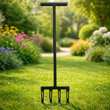 Aerator Rurkowy Ręczny Niezapychający się Widły Piaskowanie Trawnika 25 cm