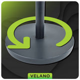 Wentylator Podłogowy Velano VELWEP0013 Czarny Sieciowy Pilot LCD Oscylacja