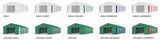 Namiot Ogrodowy Imprezowy Przemysłowy Magazynowy -LETNI ZIELONE POVES 3x10m