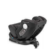 Fotelik Samochodowy Black 40-150cm 0-36 KG POVES Podstawka dla Dziecka