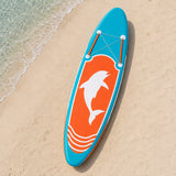 Deska Wiosłowa Nadmuchiwana Stand Up Paddle Board Niebieska z Akcesoriami