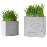 Donica Betonowa MROZOODPORNA Beton Architektoniczny 230kg | 80x80x55 Poves