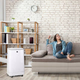 Klimatyzator Przenośny Mobilny na Upały Chłodzący Biały 2640 W do 30m2