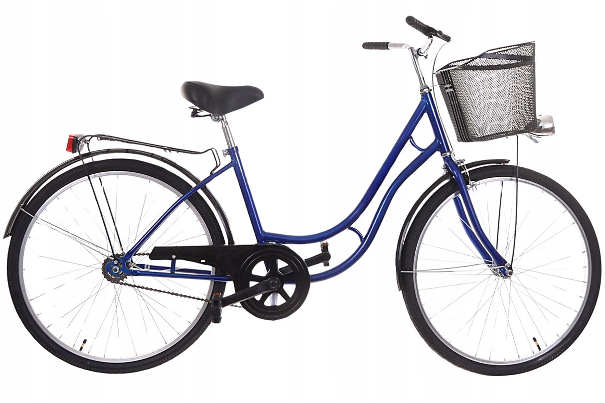 Rower Damski Męski Damka Miejski Retro + Kosz GRATIS Koło 26" Cali WARIANTY