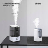 Nawilżacz Powietrza Nulaxy Top Fan Ultradźwiękowy Pojemność 4,5 l Timer