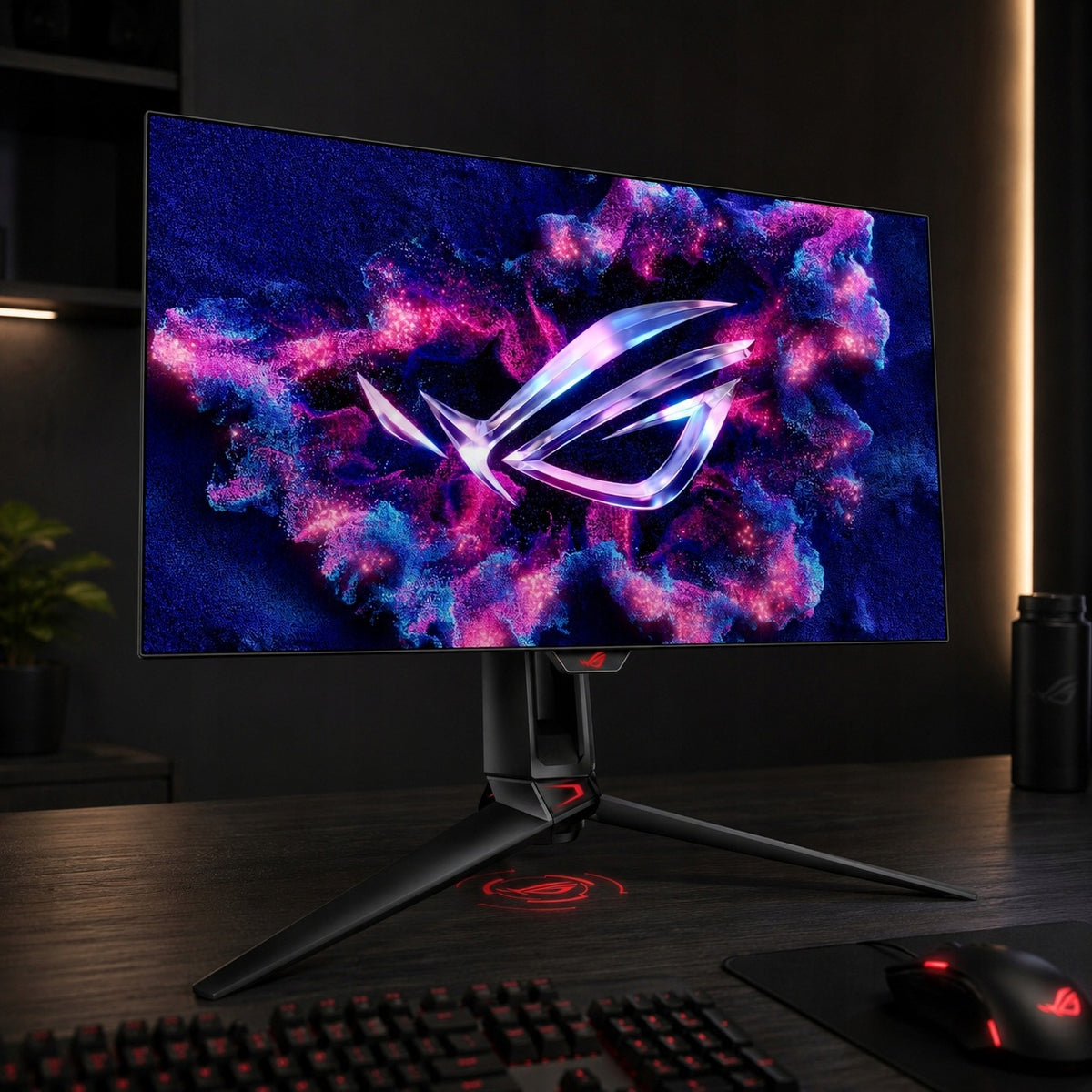 Monitor ASUS ROG PG27AQDP 27 " Cali 2560 x 1440 px OLED Czarny 480Hz 0,03ms