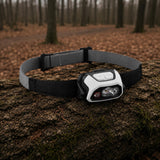 Lampka Czołowa USB V3 o Mocy 600 Lumenów Biała Mocna Czołówka Trekkingowa