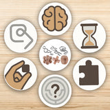 Logiczne Łamigłówki Zagadka Logiczna Puzzle dla Dziecka Zestaw Układanka