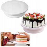 Patera Do Dekoracji Na Tort i Wypieki 360 Stopni Obrotowa 28 Cm Cukiernia