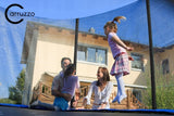 TRAMPOLINA OGRODOWA dla DZIECI SIATKA OSŁONA Mata 10FT 304-312cm + GRATISY