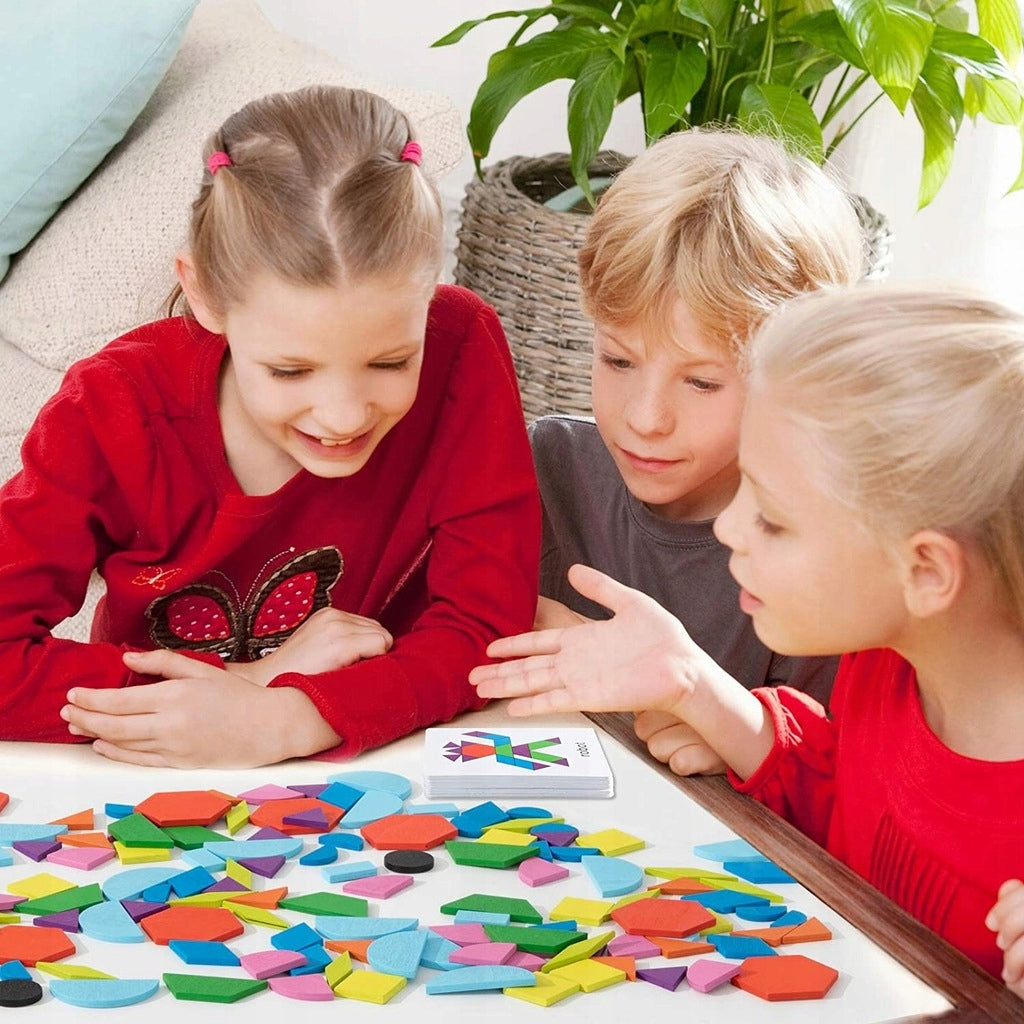 DREWNIANA EDUKACYJNA UKŁADANKA PUZZLE MONTESSORI