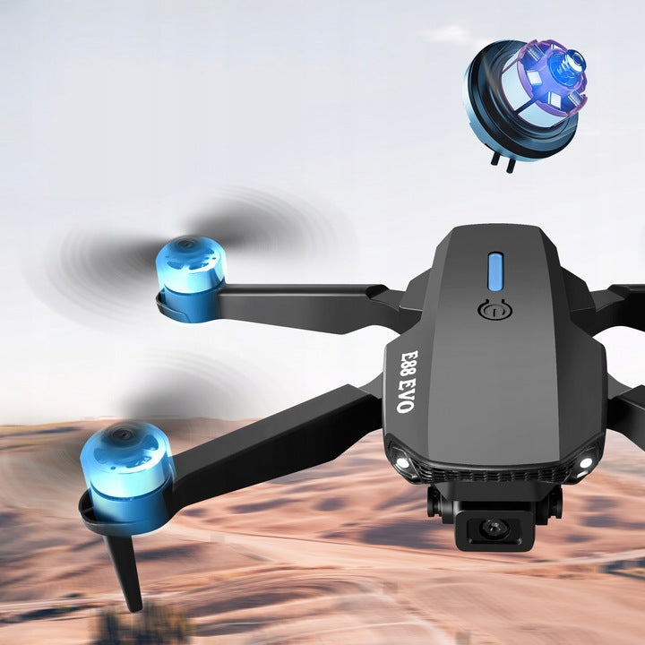 Dron z Kamerą HD Wideo 0,3MP Akumulator 3,7 Walizka dla Dzieci Quadrocopter