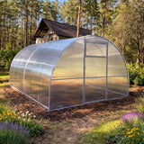 Szklarnia z Poliwęglanu Komorowego Grubości 4mm Lux Nano Bezbarwny 3x12x2m