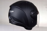 Kask Motocyklowy Otwarty LS2 AIRFLOW II Kask Solid Black Mat L