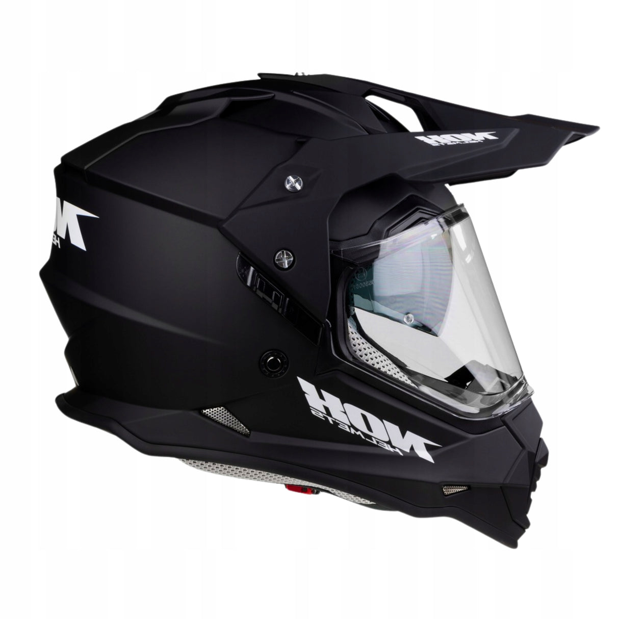Kask Motocyklowy Crossowy Blenda Anty Para System Pinlock Cross M