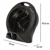 Termowentylator Grzejnik Elektryczny Farelka 2000W 3 Poziomy z Termostatem