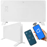 Grzejnik Konwektorowy Elektryczny Szklany Termostat Konwektor Led WiFi Eco