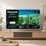 Telewizor LED Panasonic TX-43LXW724 43" Cali 4K Ultra HD Android Srebrny