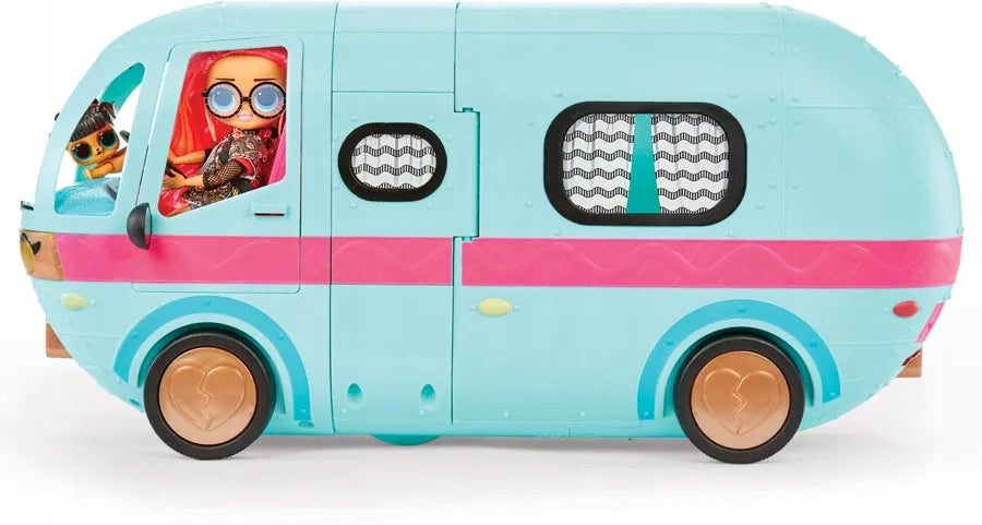 Kamper Zabawkowy Duży Camper Surprise Glam' Go dla Dziewczynek Zabawka