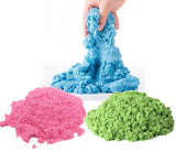 PIASEK KINETYCZNY 3KG BASEN FOREMKI zestaw 30el.