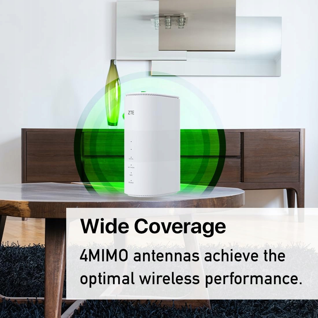Router ZTE MC801A 5G 802.11a 802.11g 802.11b Dwupasmowy 3500 MHz Biały