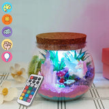 Jednorożec Kreatywny Magiczne Terrarium Zestaw dla Dzieci Lampka Nocna DIY
