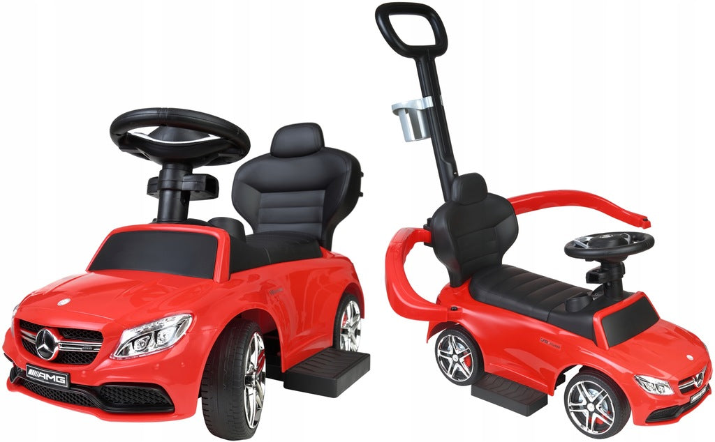 MERCEDES AMG Jeździk Auto Samochód Chodzik Pchacz Dla Dziecka | 3l. + POVES
